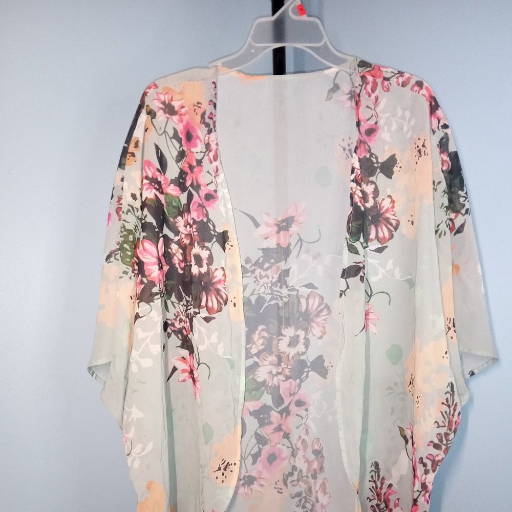 OS FLORAL AND LIGHT BLUE KOMONO